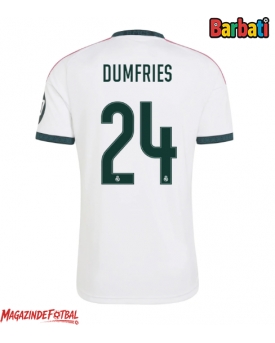 Real Madrid Denzel Dumfries #24 Tricou Fotbal Replică 2026-27 Barbati Acasa